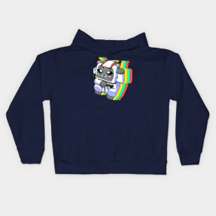 Space Lucky Cat Kids Hoodie